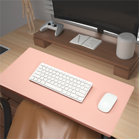 Tapis de bureau moderne en cuir Offre Spéciale d'usine protecteur de table imperméable facile à nettoyer pour les bureaux de bureau