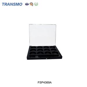 Paleta de Sombras de Ojos Cuadrada Recargable de 12 Colores, Estuche de Maquillaje con Logotipo Personalizado, Embalaje Cosmético de Marca Privada OEM - Product Image 4