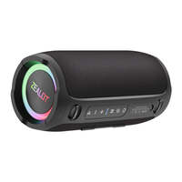 Dernier modèle d'enceinte portable mini Zealot BW200 avec LED RGB 50W, basses puissantes, étanche IPX-5, compatible V5.3, pour téléphone portable et utilisation en extérieur
