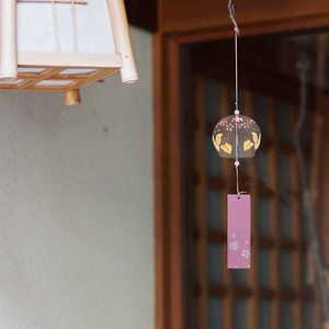 Carillons à vent <span class=keywords><strong>en</strong></span> <span class=keywords><strong>verre</strong></span> <span class=keywords><strong>japonais</strong></span> personnalisés, suspendus à l'extérieur, carillons à vent colorés et transparents - Product Image 6