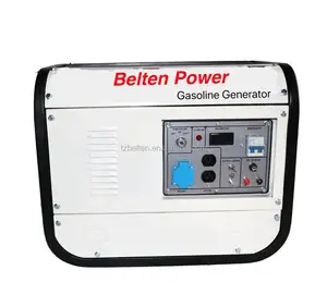BELTEN POWER 60hz elektrische starten 6500w professionelle benzin generator mit 6.5HP motor