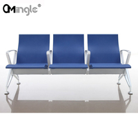 Chaise d'attente d'aéroport, banc de réception, chaises de salle d'attente d'hôpital 3, 4, 5 places, chaises d'attente d'aéroport à vendre