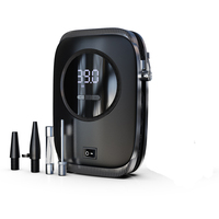Fast Inflation 25 Cylinders 12V Tyre Inflator With Digital Pressure Gauge Emergency LED Lighting Car Tire Inflatable Pump