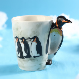 Creativo respetuoso del medio ambiente 3d Animal taza de café de la taza único 3d con forma de delfín novedades <span class=keywords><strong>divertidas</strong></span> tazas - Product Image 5
