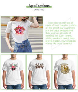 Autocollants personnalisés, étiquettes avec Logo de chiot et de chat, en plasticol, transfert de chaleur pour T-shirts, vente en gros, nouveau Design - Product Image 4