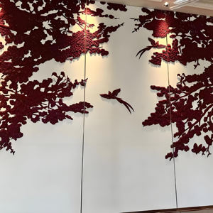 للبيع بالجملة ألواح جدارية بتصميم داخلي للفنادق للحد من الضوضاء الصوتية جدار خلفية محكم ثلاثي الأبعاد مرن - Product Image 2