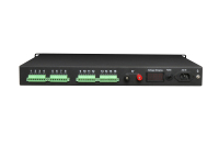 Alimentation électrique 24V 20A pour montage en rack 19 pouces, commutation télécom avec 7 redresseurs modulaires pour salle des moteurs