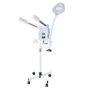 เครื่องอบไอน้ำร้อน-เย็น 3 in 1 พร้อมไฟวงแหวนขยาย 8 เท่า ดีไซน์ทันสมัย สำหรับร้านเสริมสวย ซาวน่า เครื่องพ่นไอน้ำโอโซน - Product Image 2