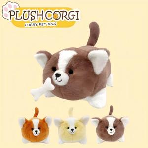 Jouet électronique interactif pour enfant, chien robot compagnon parlant et clignotant, peluche intelligente Husky Corgi HTL, cadeau pour enfant - Product Image 5