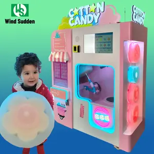 Christmas style Upgraded Commercial Magic Cotton Candy Machine High Profit Automatic Candy Floss Machine
