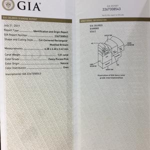 プロヴァンス ジュエリー 1カラット ファンシーピンク 天然 ダイヤモンド ラウンド ラディアントカット リング クラシック スタイル ラグジュアリー ジュエリー - Product Image 4