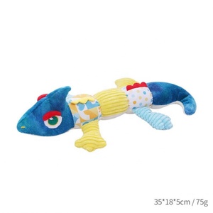Jouet à mâcher écologique non toxique pour animaux de compagnie Super doux et durable PP coton jouet pour chien nouveauté dessin animé caméléon jouet en peluche - Product Image 4