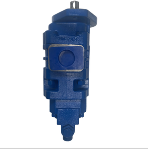 Repuestos Hidráulicos para Cargadoras: Bomba Hidráulica de Triple Engranaje con Eje Recto de Hierro Fundido Azul al por Mayor - Product Image 4