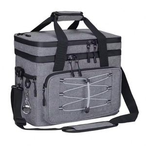 Nevera portátil de playa de 24/30/60/75 latas, nevera grande a prueba de fugas para camping, nevera portátil para compras y camping - Product Image 1