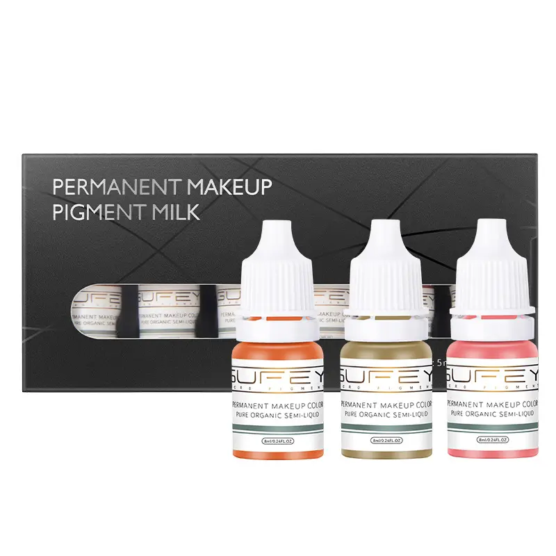 Oem Beste Tattoo Inkt 5Ml Monster Schoonheid Permanente Make-Up Pigment Wenkbrauw Wenkbrauw Wenkbrauw Microblading Pmu Pigment Inkt