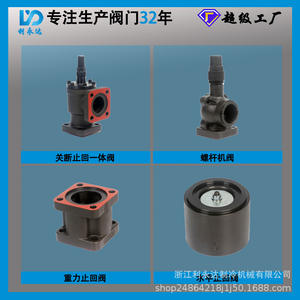 Vanne à opercule à angle droit à bride J44F de 5 pouces en fonte ductile pour la réfrigération industrielle de l'ammoniac - Product Image 3