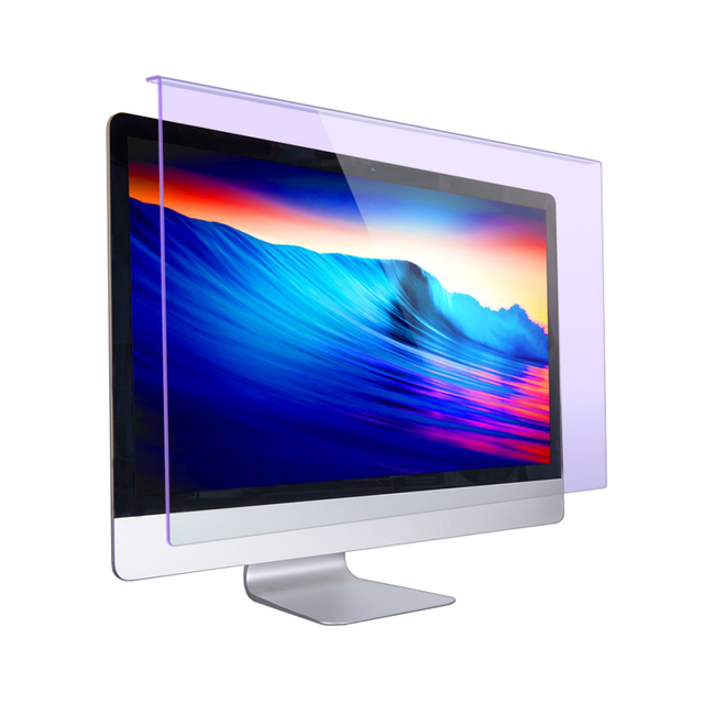 Desktop Computer Easy Hanging Eye Protection Acrylic Blue Light Filter Panel Blue Light Blocking Screen Protector