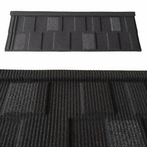 Tuile de toiture en métal revêtue de pierre, design shingle, option bicolore, différentes épaisseurs, longue durée de vie, résistante aux intempéries - Product Image 4