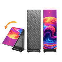 Écran d'affichage LED pliable en aluminium moulé sous pression pour événements de mariage, intérieur/extérieur, P1.5, P1.8, P2, P2.5