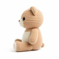 Boneka Plush Kustom yang Menggemaskan Pesanan Minimum Rendah Gantungan Kunci Plush Premium Unik Mewah Buatan Tangan Mainan Plush Rajutan Kustom