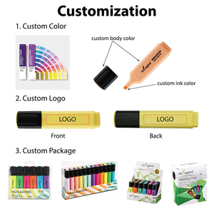 Marcador <span class=keywords><strong>Pastel</strong></span> Cuadrado Enlegend con Logotipo Personalizado para Material Escolar y de Oficina - Product Image 2
