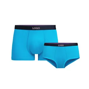 Custom logo pattern pocket pouch cotton bikini brief underwear white blue black briefs for men