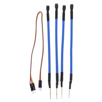 4 unids/set LED BDM marco 4 sondas bolígrafos con Cable de conexión apto para Ktag Kess V2 Fgtech BDM100