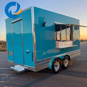 Vente chaude USA Standard 5m Remorque alimentaire mobile pour centres commerciaux Fast Food Kiosque Concession Camion Accepter Personnalisé - Product Image 5