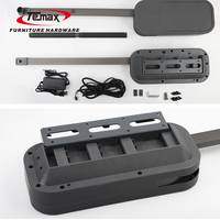 Temax Smart Electrical Double Soft Close Damper Lift and up Cintre Garde-robe Matériel Garde-robe intelligente pour suspendre les vêtements