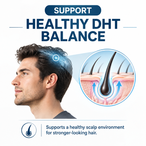 Suplemento para el Cabello y Cuero Cabelludo para Hombres de Marca Privada OEM con Saw Palmetto, Biotina, Zinc y Aceite de Semilla de Calabaza - Product Image 3