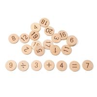 Tableau de comptage en bois pour enfants, jouet de décomposition des nombres à dix cases