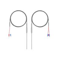 OEM Type K/J/T Thermocouple Cable Stainless Steel Braid High Sensitivity Custom Length Temperature Sensor for