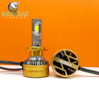 BAOBAO BB2521 haute puissance 300w 400W 8000k 240W H1 H4 H7 H8 H11 9005 9006 Led Super luminosité lumières ampoule phare pour voiture