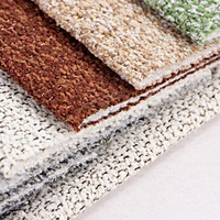 Tissu d'ameublement en velours tissé 100 % polyester confortable, résistant à l'usure, pour canapé et chaise, directement de l'usine TengHui