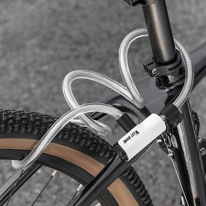 West Biking Fiets Kabelslot Draagbare Anti-Diefstal Fiets Draadslot Met 2 Sleutels E-Bike Scooter Motorfiets Veiligheidsslot - Product Image 2