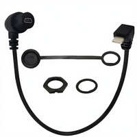 Cable USB 3.0 Bochara, Tipo C Macho a Hembra, para Tablero, Material PVC, Conductor de Cobre Puro, Cubierta Impermeable, Blindado, para Computadora