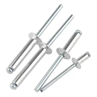 Rivets à tirer en aluminium et fer, à tête ronde et à tête fraisée, DIN7337