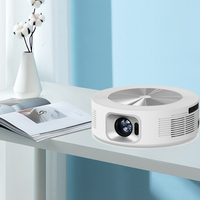 Projecteur portable intelligent HTP H66 LED LCD 1080P pour canapé, avec son stéréo HIFI et courte focale