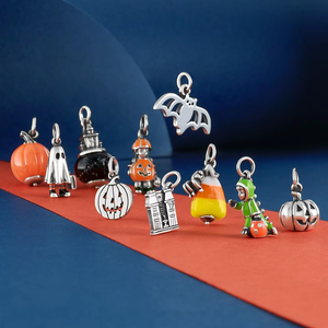 Colección Mini Maravillas de Esmalte |   Colgante de Acero Inoxidable con Baño de Oro PVD de 18K para Fabricación de Joyería DIY |   Impermeable e Hipoalergénico - Product Image 4
