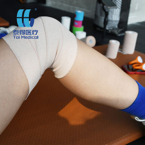 Offres Spéciales impression personnalisée 5cm x 4.5m EAB Bandage adhésif élastique ruban de sport pour animaux de compagnie OEM <span class=keywords><strong>Elastoplast</strong></span> ruban de cerclage en coton - Product Image 4