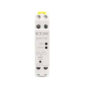 ETEK Bluetooth Connection Modular Contactor AC 220v 2 Pole Control By TUYA APP Wifi Magnetic 2P 40A Smart Electric Contactors