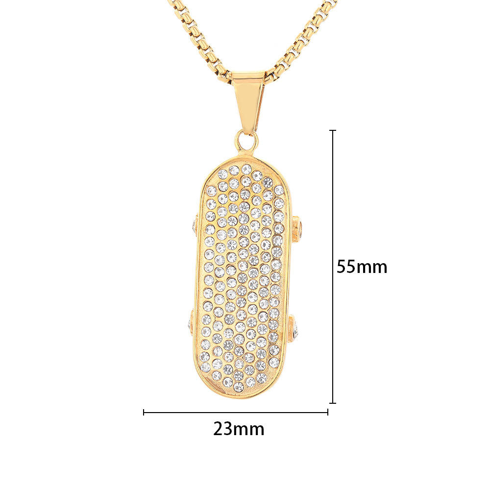 จี้เดี่ยวสีทองไม่มีโซ่