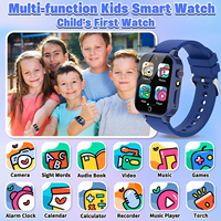 Produk Terlaris 2026 Jam Tangan Pintar Anak, Permainan Puzzle, Mendengarkan Musik, Mengambil Gambar, Jam Tangan Pintar dengan Kamera