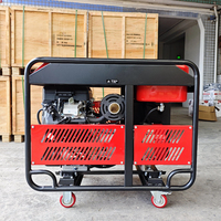 Générateur à essence 18KW, générateur à essence à cadre ouvert 20kw avec réservoir de carburant de 40L, moteur à essence de 35hp, démarrage électrique Loncin 2V90F