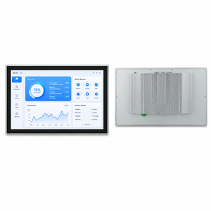 Moniteur tactile industriel robuste entièrement fermé, écran tactile capacitif multi-tailles en option - Product Image 2