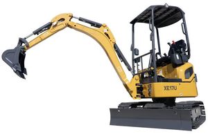 Escavatore Micro XE17U con Benna da 0,04cbm Economico e Disponibile per Lavori di Ristrutturazione Domestica e Scavo in Giardino - Product Image 4
