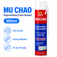 MUCHAO 300ml A21 Mastic Polyuréthane Écologique Formule Professionnelle Usage Construction Monocomposant Haute et Basse Température