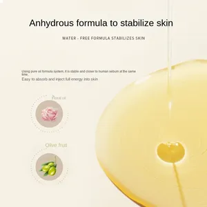 OEM DINGJI Rosa Esqualano Niacinamida Colágeno Soro Elevação Poro Encolhimento Soro Rosa Clareamento Soro Rosto - Product Image 6