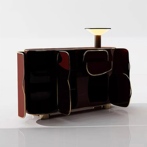 Mobili per Stoviglie in Legno Massello Moderni, Lussuosi ed Eleganti, Armadietti di Alta Gamma per Sala da Pranzo e <span class=keywords><strong>Soggiorno</strong></span> - Product Image 3