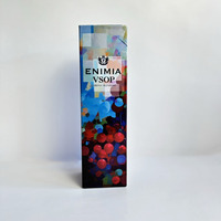 Boîte Cadeau Personnalisée Carton de Luxe Noir Blanc Emballage Plat Boîte à Vin en Papier Rigide Boîte Cadeau Magnétique
